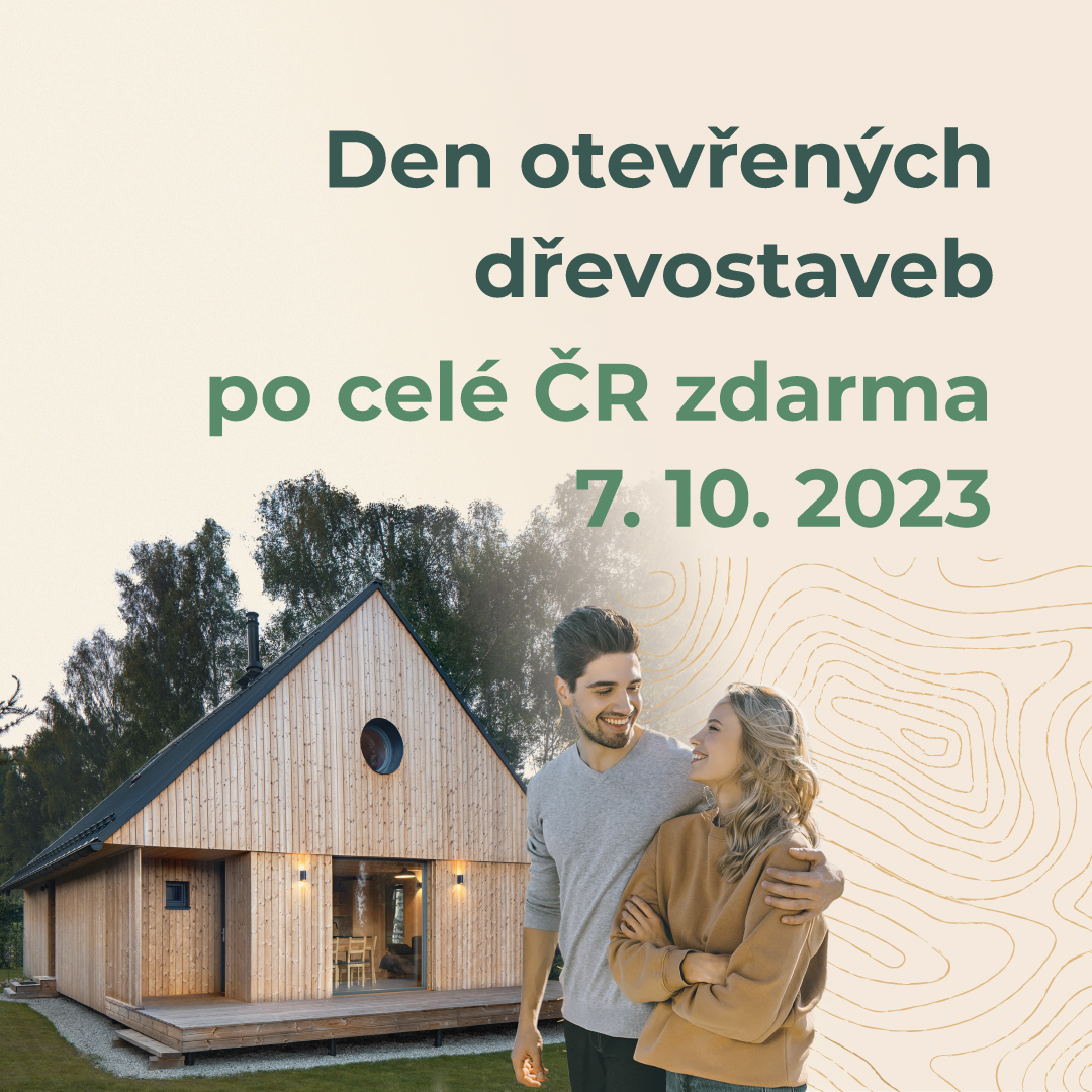 Již v říjnu Den otevřených dřevostaveb 2023