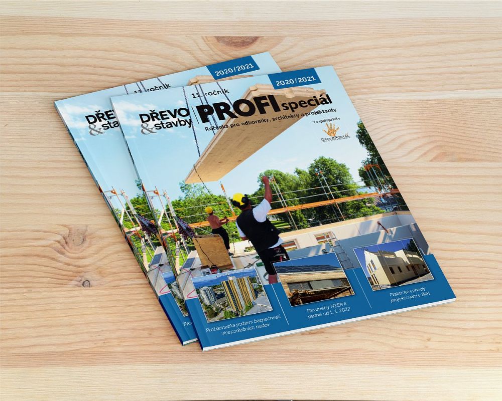 Vychází speciální 11. vydání časopisu DŘEVO&stavby pro odbornou veřejnost 
