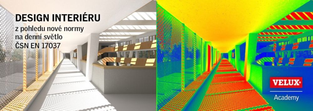 Seminář WOOD Camp: Design interiéru z pohledu nové normy ČSN EN 17037 Denní osvětlení budov